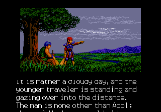 Ys III: Wanderers from Ys screenshot 4 for Sega Mega Drive